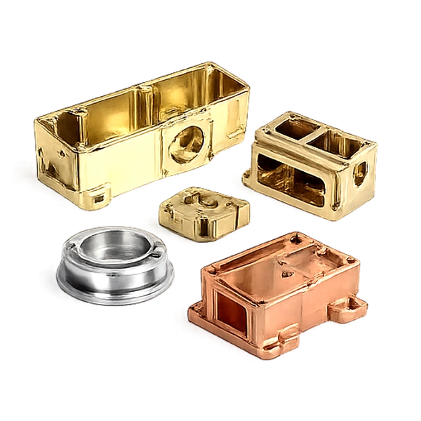 copper cnc machining parts